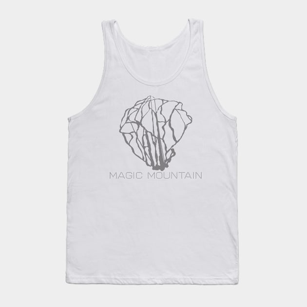 Magic Mountain Resort 3D Tank Top by Mapsynergy